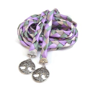 Divinity Braid Lilac Sage Elvish Tree Of Life  Wedding Handfasting Cord #Wedding