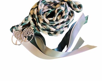 Divinity Braid Forest Sage Tree Of Life  Wedding Handfasting Cord #Wedding