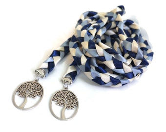 Divinity Braid Dusty Navy Tree Of Life  Wedding Handfasting Cord #Wedding
