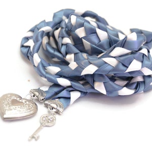 Divinity Braid Steel Blue  Key to Love Wedding Handfasting V4 Cord #Wedding