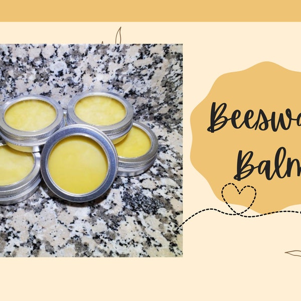 Beeswax Balm | Beeswax Hand Cream | Hand Lotion | Cuticle Cream | Natural Hand Cream | Organic Lotion | Beeswax Lotion | Coworker Gift |