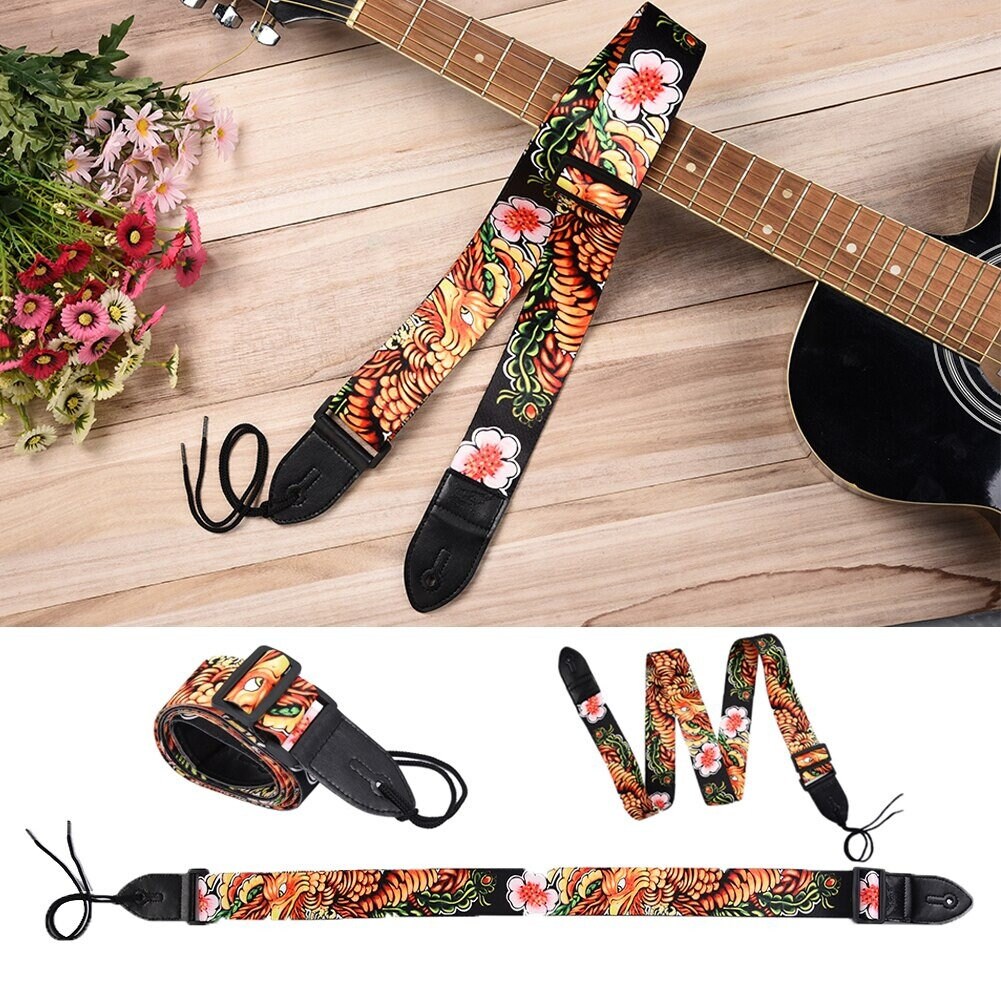 Einstellbare Gitarre Gurt für akustische eBassGitarre Etsy