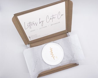 Ring dish | trinket dish | Gift | gift for her | Ring holder| Monogram ring dish