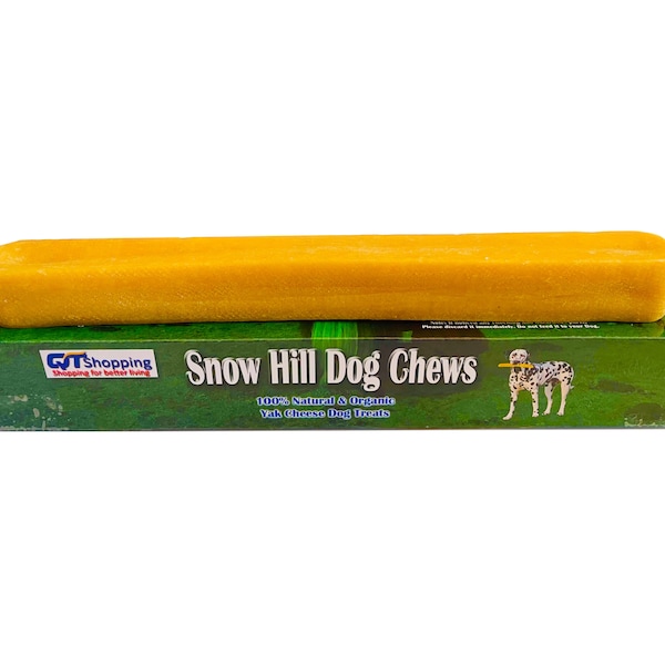 Snow Hill Himalayan Yak Cheese Dog Chews Up to 16 Oz/11"-13" Long XXL To Triple XL Monster Grade A Quality Natural Healthy For Large Breed