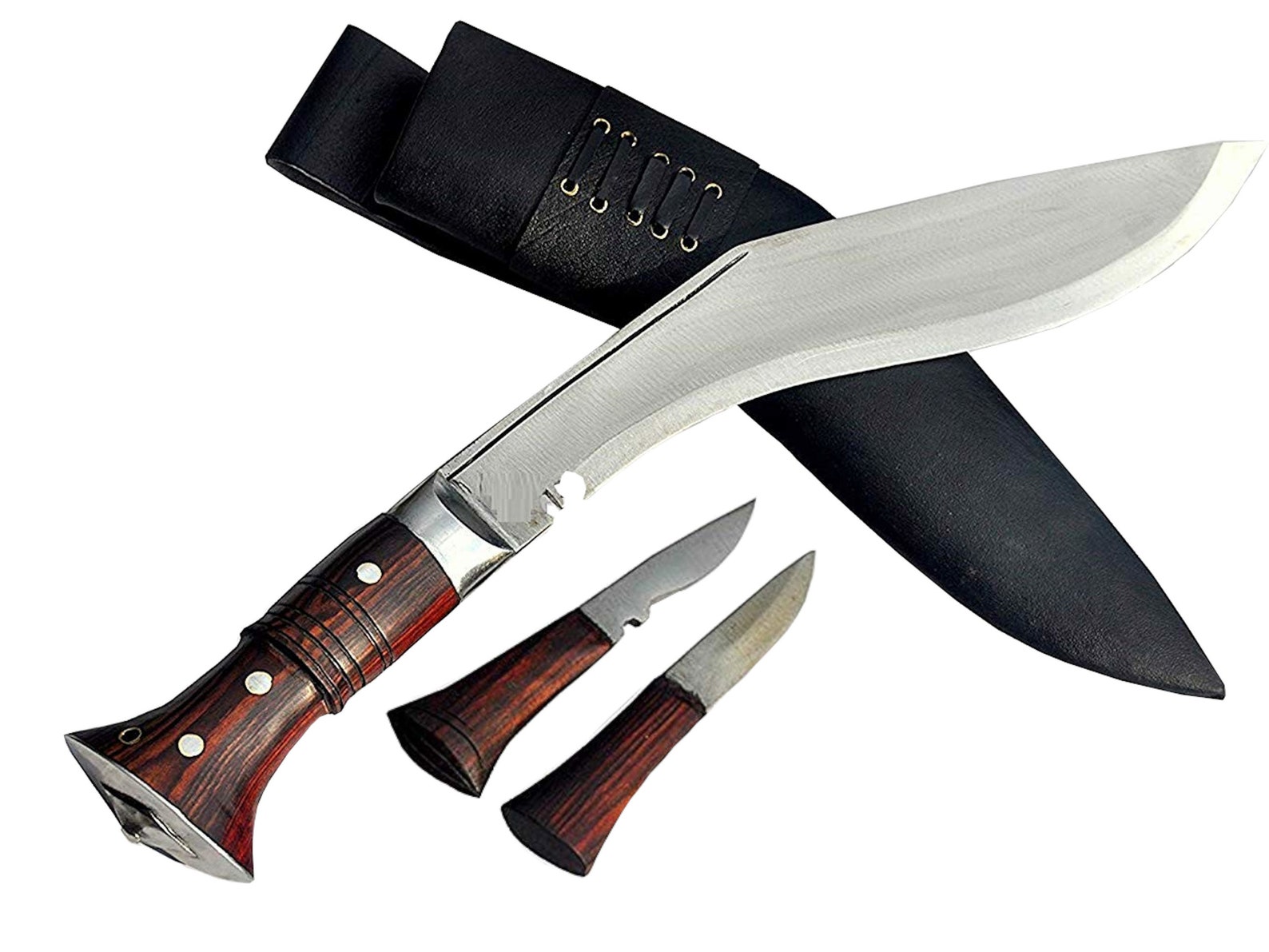 QT S Authentic Handhammered Kukri Knife 1429 Inch Long Etsy