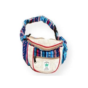 Gurkha Fanny Pack Unique design Fanny Pack Hippie Bag Hip Bag Waist Pack Bag Festival Bag Travel West pack /100% Himalaya Hemp