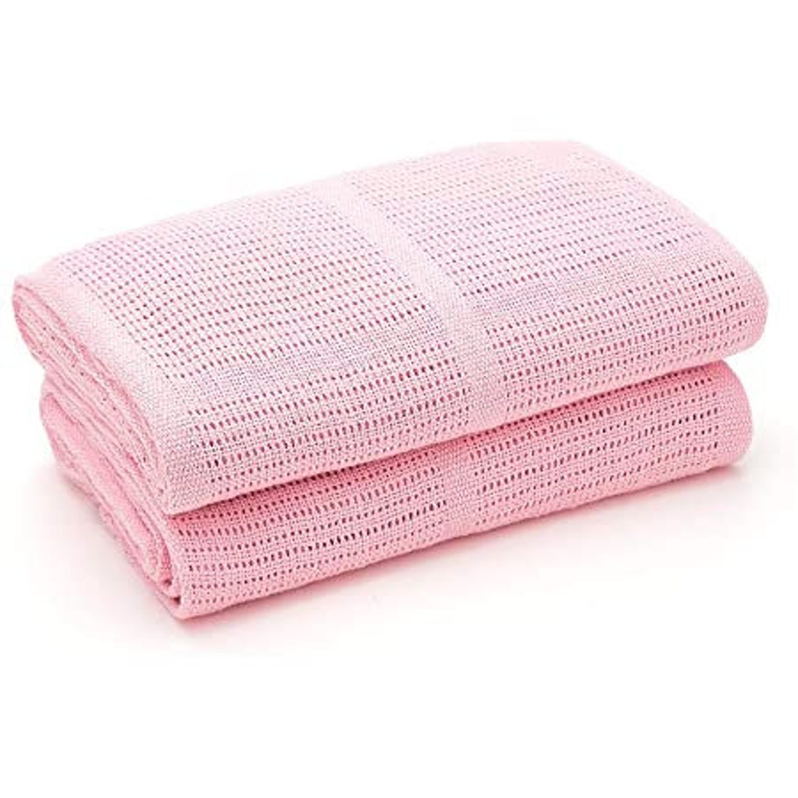 Premium Quality 100 Cotton Cellular Blanket Pram Cotbed Etsy UK