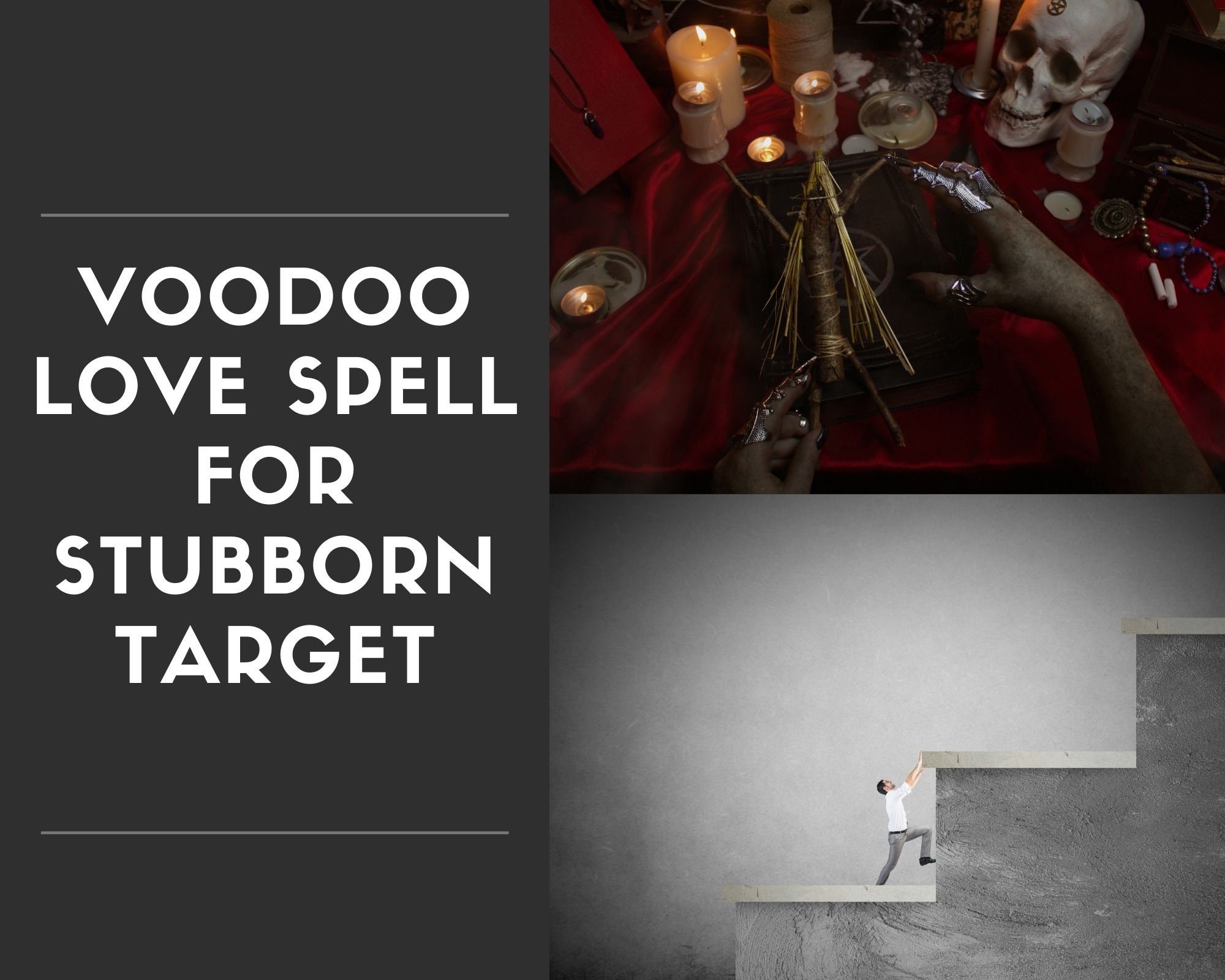 Strong Voodoo Love Spell For Stubborn Target Etsy