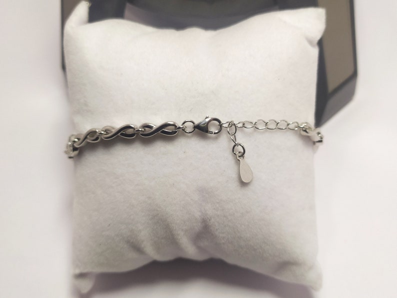 Women Diamond Bracelet,Gift For Women 925 Sterling Silver Women Bracelet Round Cut Diamond Wedding Bracelet
