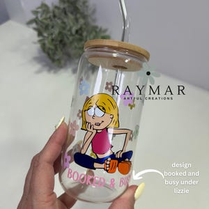 Lizzie McGuire Glass Can Cup: 90s Iced Coffee Glassware image 4