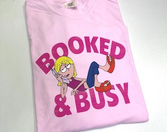 Booked and Busy Lizzie McGuire 90’s T-shirt, Comfort Colors Tee