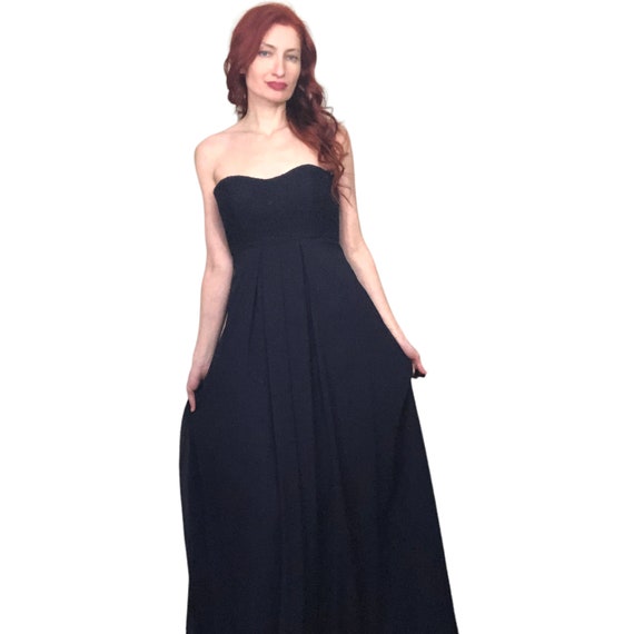 mori lee navy bridesmaid dress 22MM Mulberry Silk Twist Front Women Midi Dress, Pearl / S