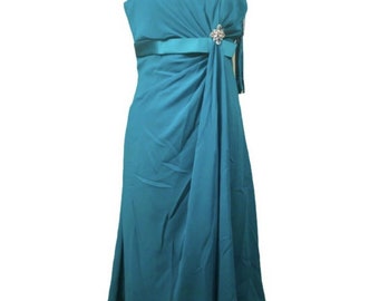 Teal Bridesmaid Dress - Etsy