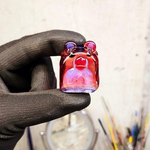 Glass Pendant - Squish Friend