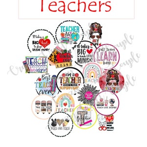 Teacher Variety Cardstock Rounds Grab bag /Fresheners cardstock/ Cardstock / Embellishments