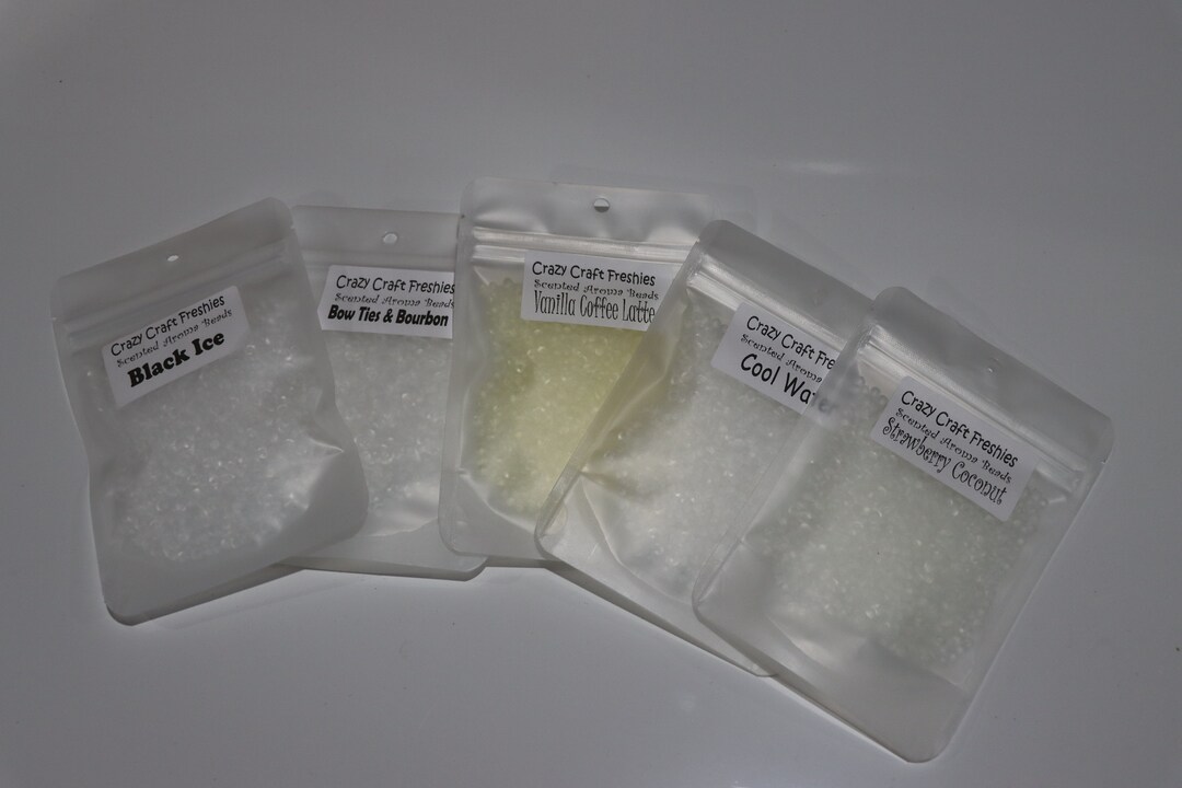 SAMPLE Scents / 1oz Scented Aroma Beads / Round Aroma Bead Air