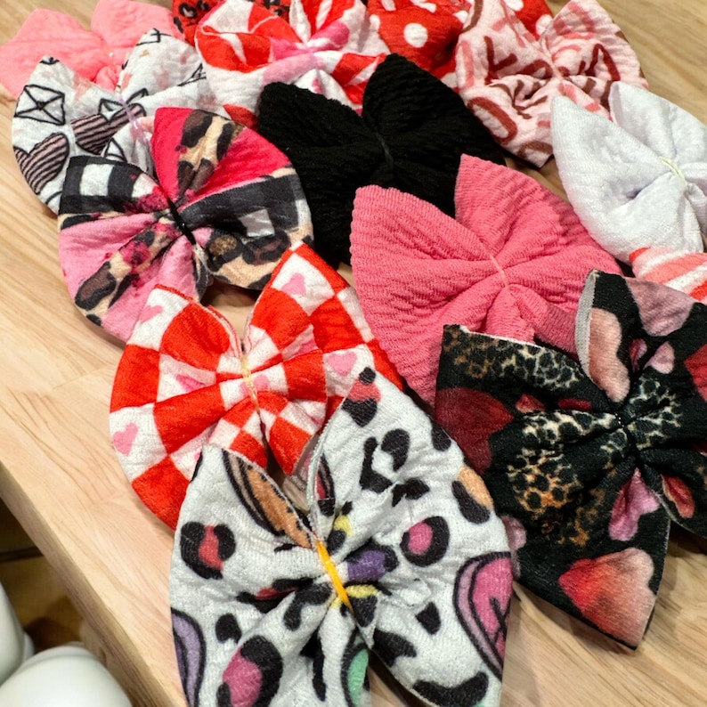 Valentine Bullet Small Bows Bundle Pack, Freshener Bows, Random Bows ...