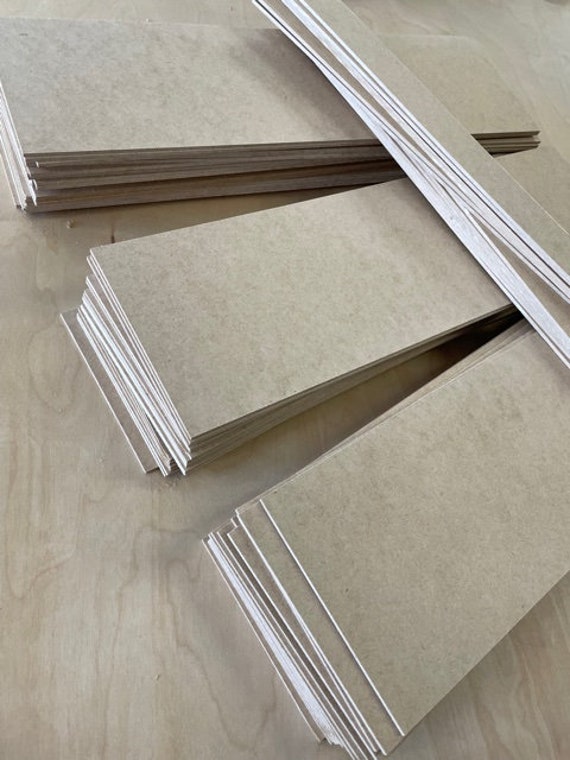 Large 1/8 MDF Strips / Scrap 1/8 / Multiple Pieces / Etsy