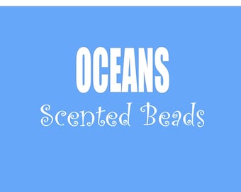 Oceans (our Version), 1oz, 8oz, 16oz, Scented Bead Air Freshener, Scented Pellets