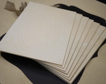 1/8" Baltic Birch Wood / Birch Plywood Glowforge Plywood / Laser Ready / Mira Laser Wood