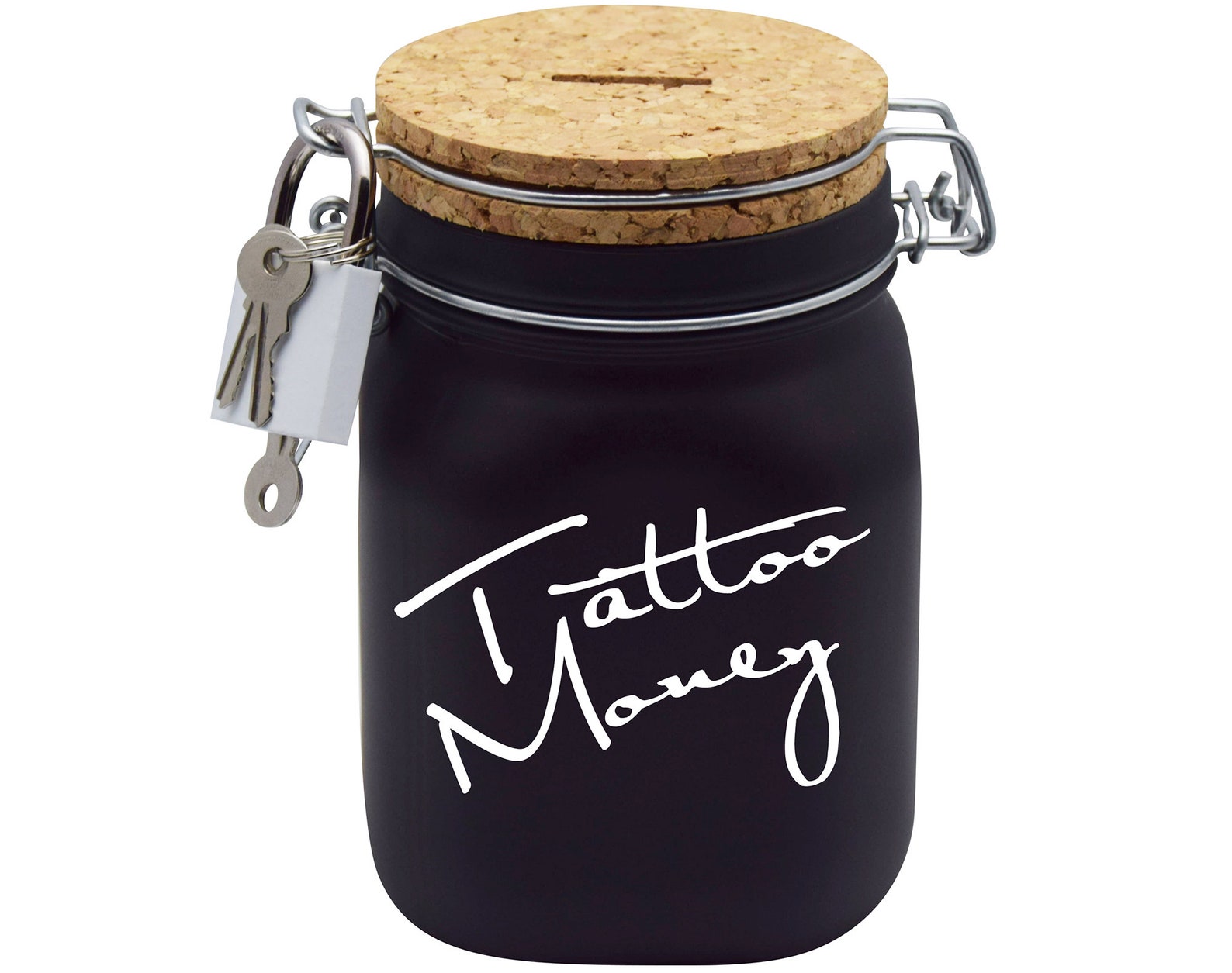 Money Money Gift Ideas Tattoo Money Black White Size L 1 Litre Etsy