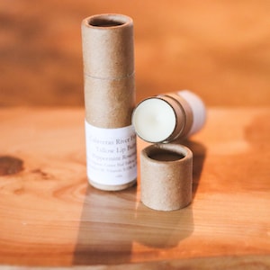 Organic Grass Fed Tallow Lip Balm  l Nourishing Tallow Balm l USDA Certified Grass Fed Tallow  l Tallow Skincare