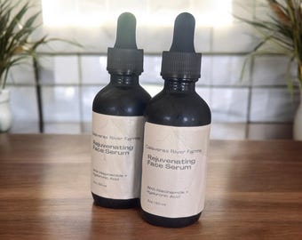Rejuvenating Face Serum: Niacinamide & Hyaluronic Acid, 2oz
