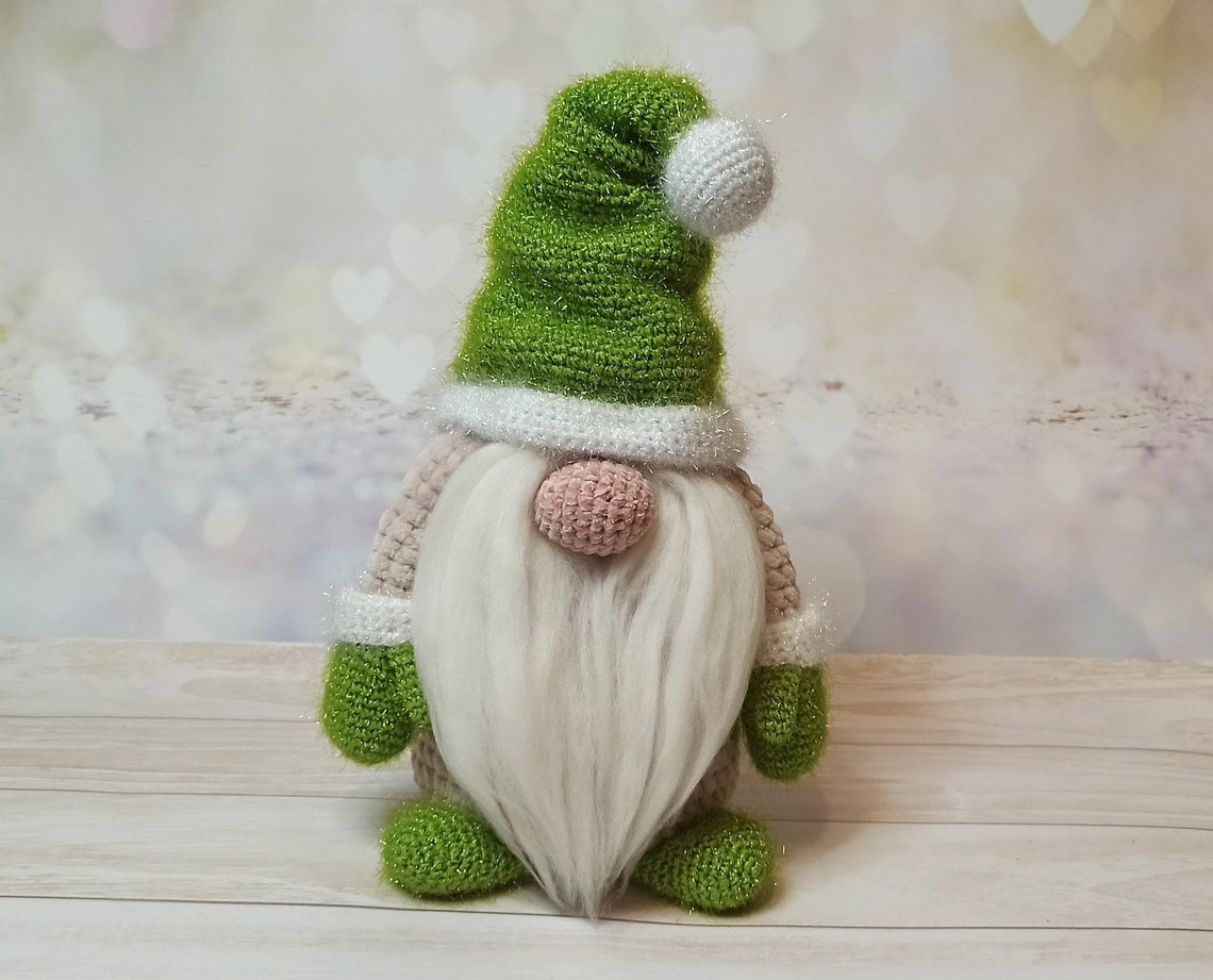 Gnome Amigurumi gnome Christmas Gnome Amigurumi toy | Etsy