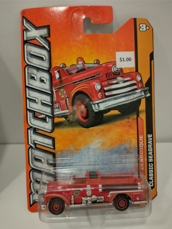 Matchbox Classic Seagrave Firetruck Etsy Canada