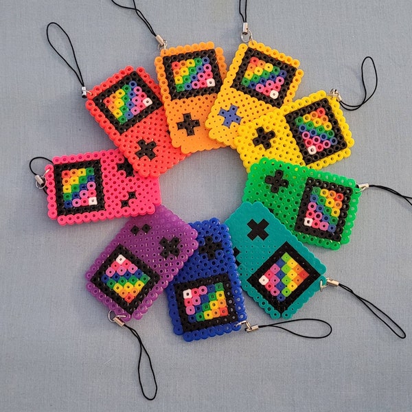 Perler Bead Keychain Etsy