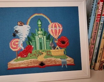 Classic Novel Wizard Cross Stitch Pattern PDF
