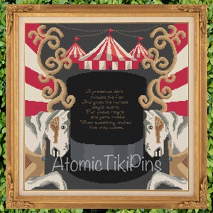 The Wicked Fair Sampler Cross Stitch/ Needlepoint Pattern