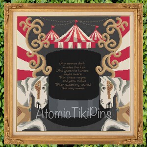 The Wicked Fair Sampler Cross Stitch/ Needlepoint Pattern