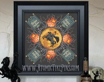 Legend of Sleepy Hollow Cross Stitch Pattern