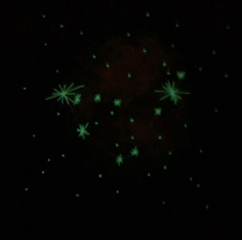 Aries Zodiac Nebula Cross Stitch Pattern image 2