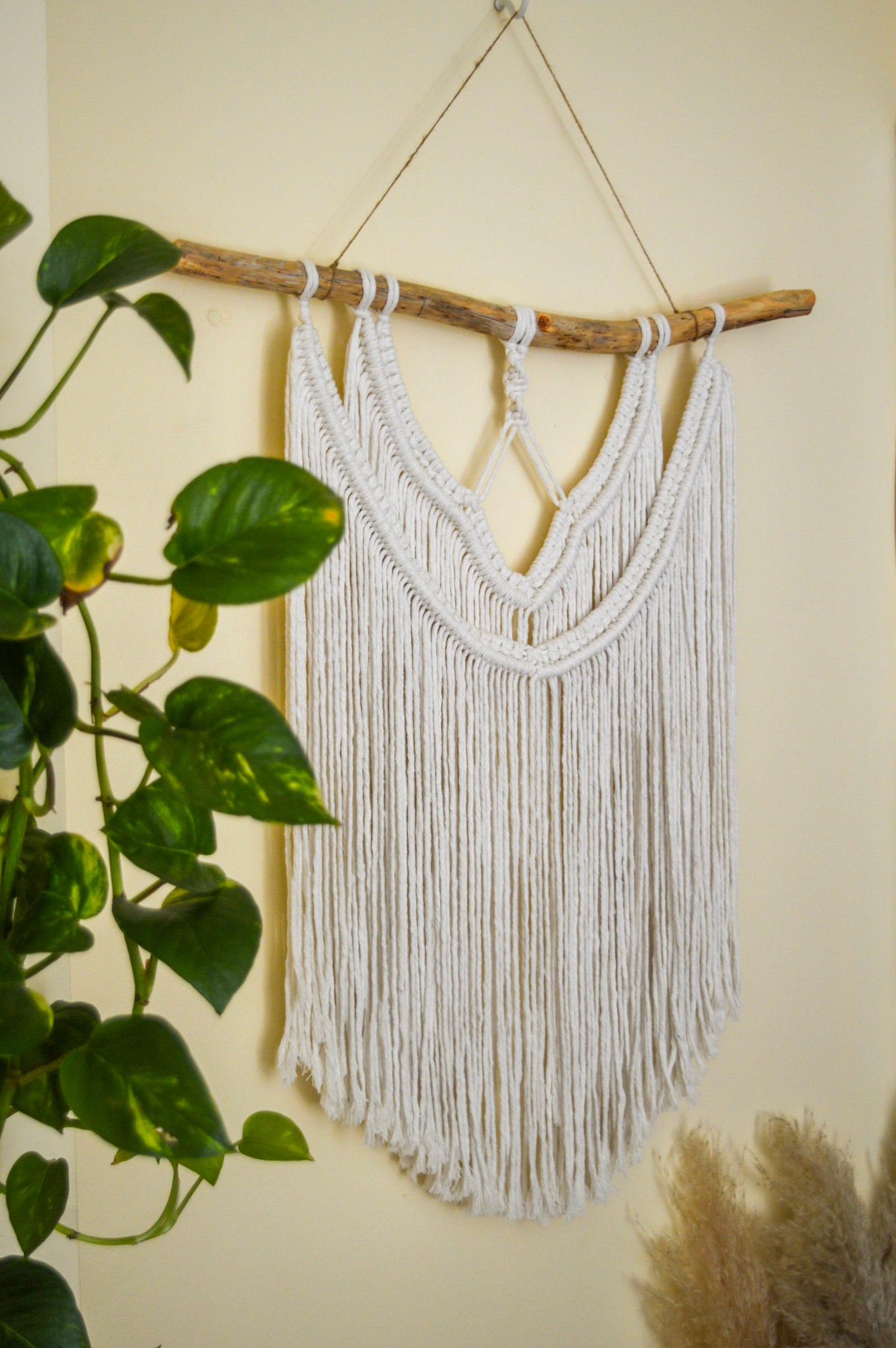 Macrame Wall Hanging Boho Wall Hanging Boho Home Boho Etsy