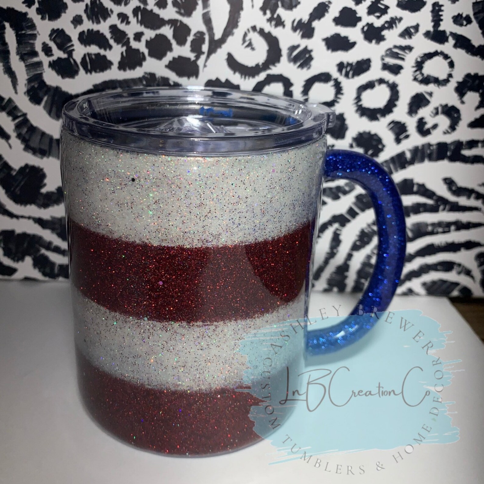 Epoxy coffee mug 12 oz with lid Etsy