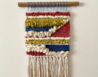 ELSA woven wall hanging | handmade tapestry | weaving decor | fibre art