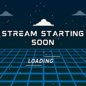 Twitch Starting Soon Screen Animated - Animated Twitch Screen - Twitch Offline Screen - Twitch Overlay - Overlay for Twitch