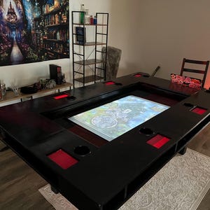 DIY TV Gaming Table - A Guide to Building Neckbeard Wizard’s TV Gaming Table
