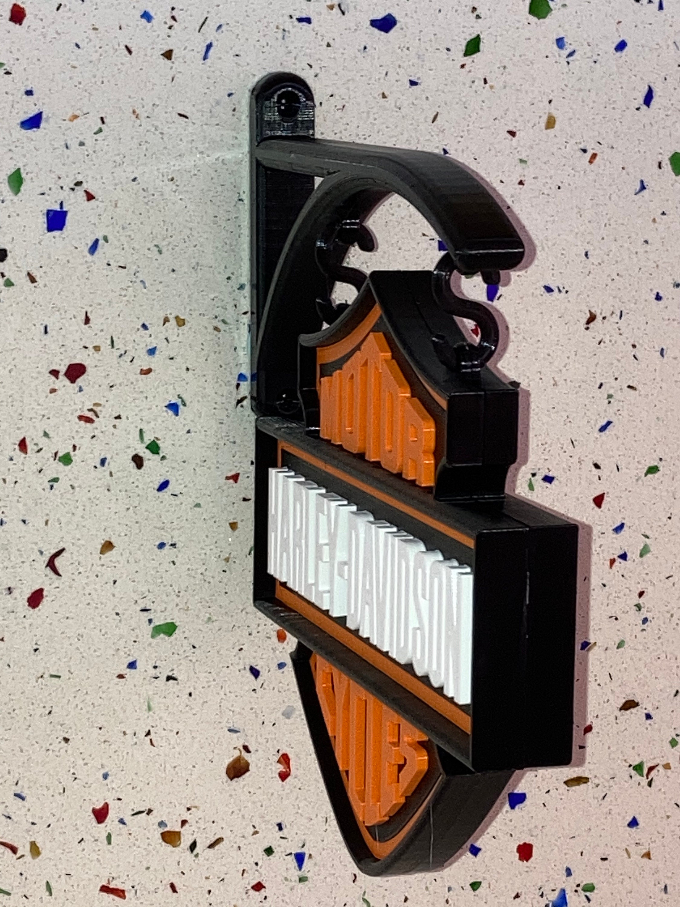 Harley Davidson wall hanging sign Etsy