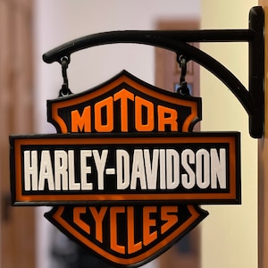 CUSTOM double sided embossed wall hanging sign