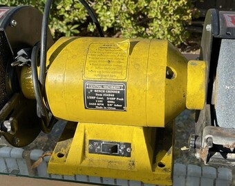 Central machinery 2024 bench grinder