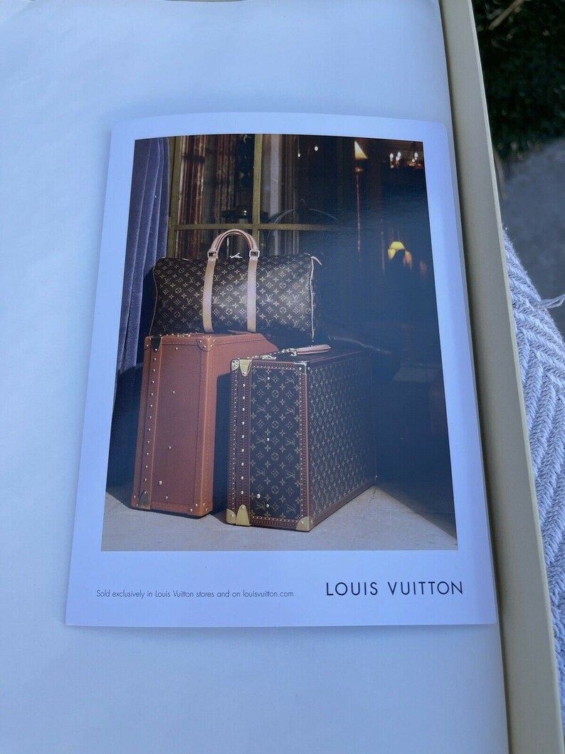 Authentic LOUIS VUITTON LV Gift Box Empty Box 14.5x10x2 Inches Etsy