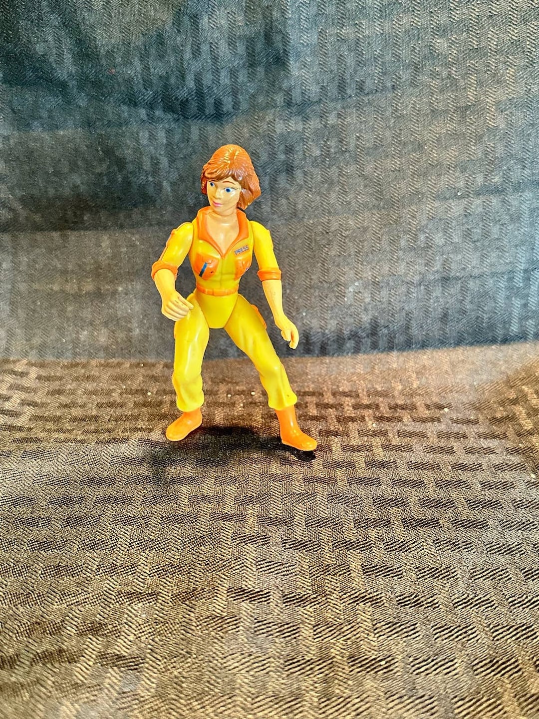 1988 April Oneil Teenage Mutant Ninja Turtles Figure Blue - Etsy