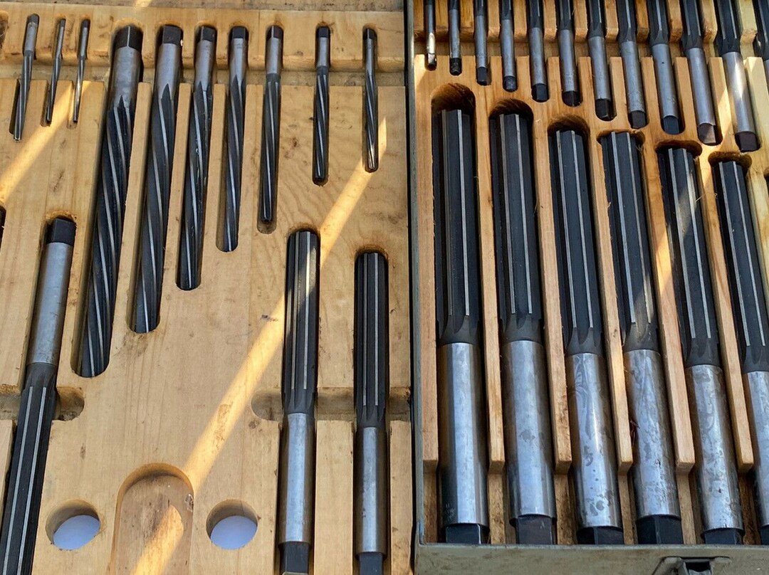 Vintage Millersburg Reamer Set 37 Pcs. Straight Cut Etsy Australia