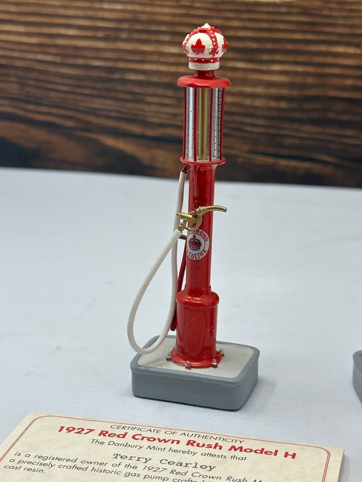 Red crown gas shop pump for sale