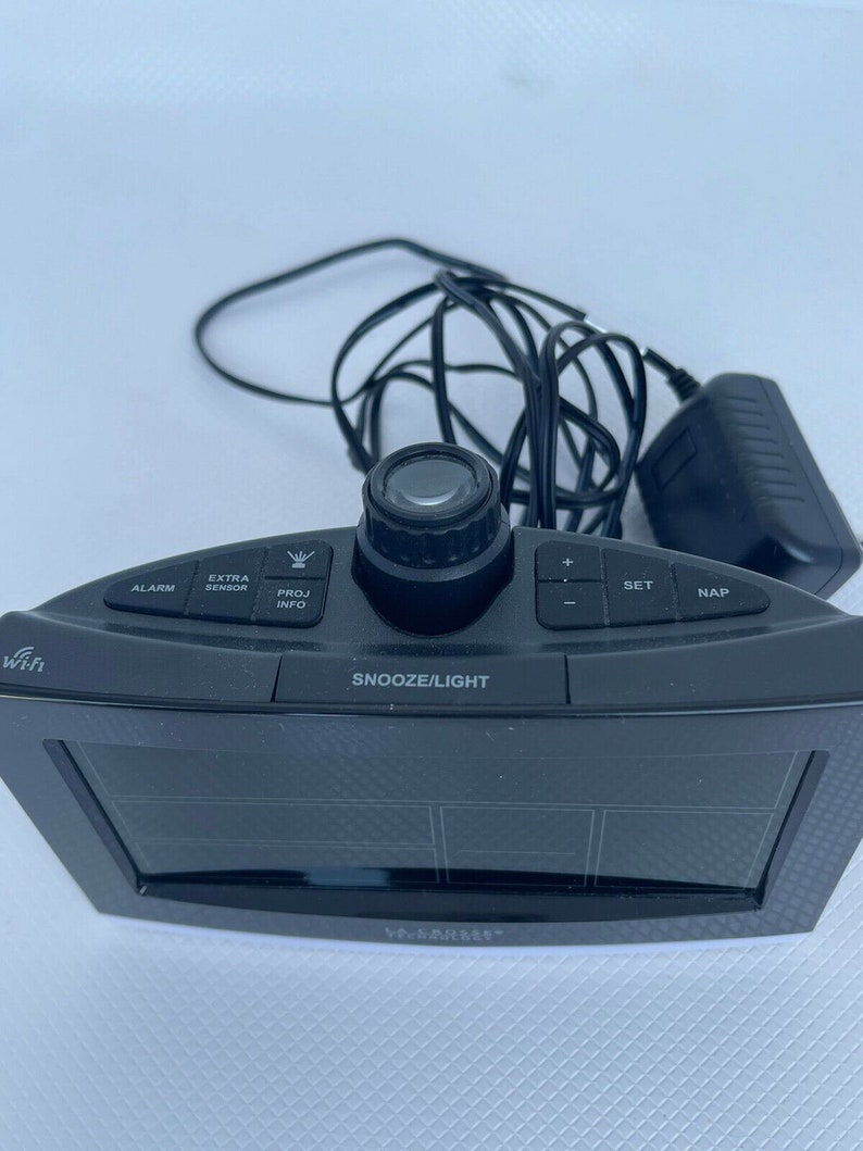 La Crosse Technology C82929 Wifi Projection Alarm Clock With Accuweather B39 Etsy