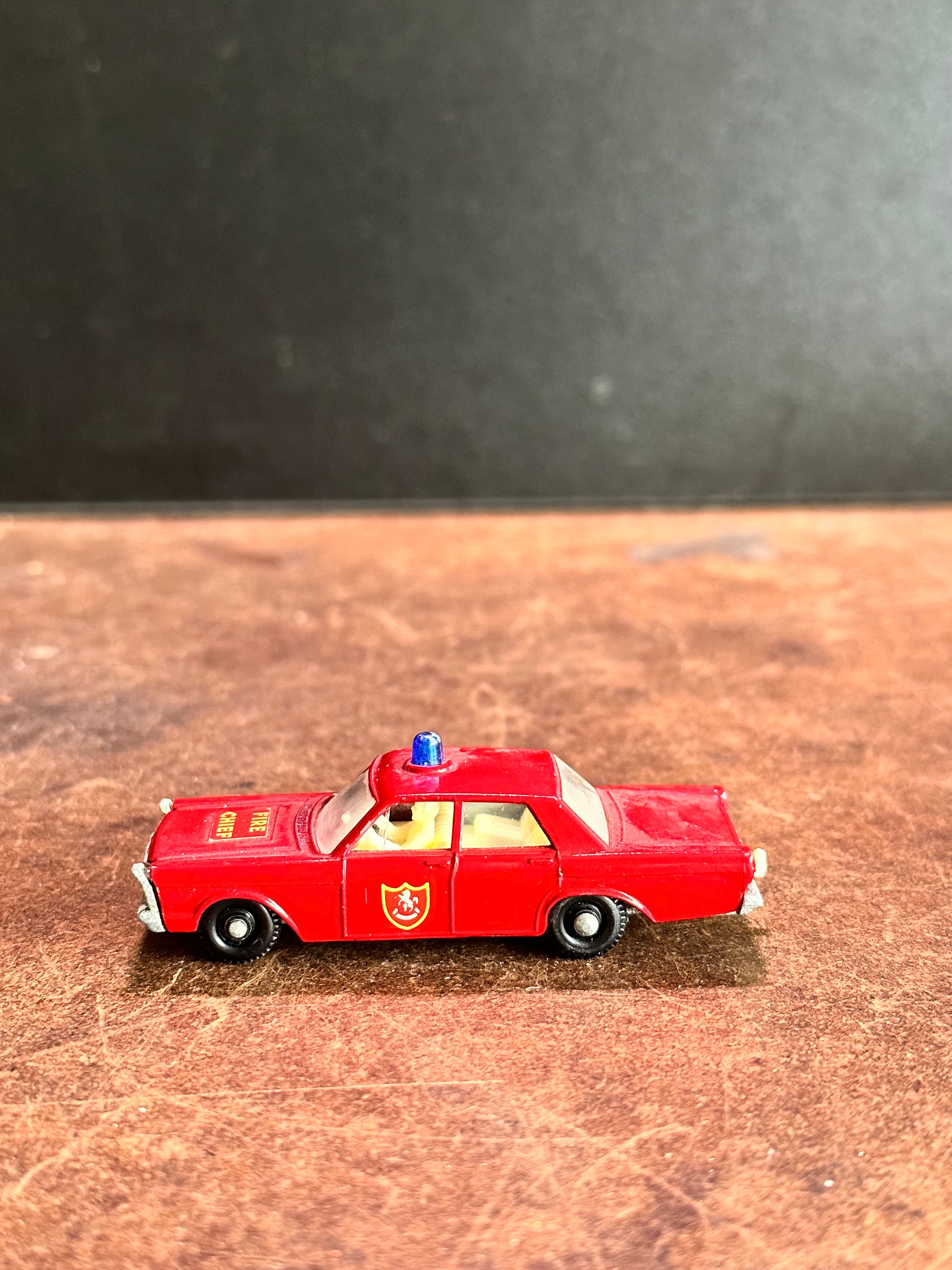 Matchbox sales fire chief