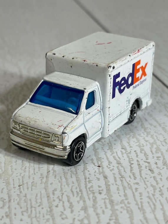 Vintage 1998 Matchbox Fedex Federal Express Delivery Truck Etsy